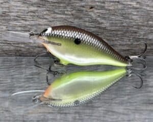 Black Label Balsa - Mod 6 - Custom Balsa Crankbait - Slick color