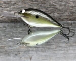 Black Label Balsa - Mod 6 - Custom Balsa Crankbait - Money Shad color