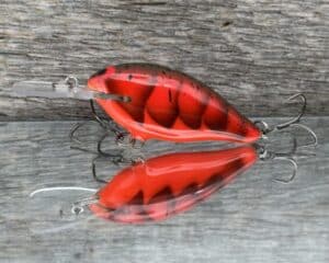 Black Label Balsa - Mod 6 - Custom Balsa Crankbait - Delta Craw color