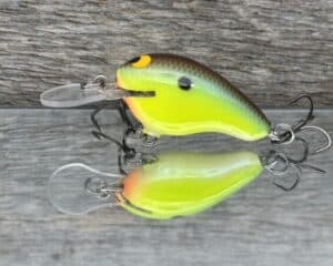 Black Label Balsa - Runt MR - Custom Balsa Crankbait - River Bream color