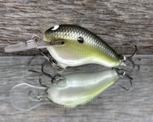 Black Label Balsa - Runt MR - Custom Balsa Crankbait - Money Shad color