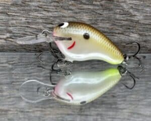 Black Label Balsa - Runt MR - Custom Balsa Crankbait - Cliff's Secret color