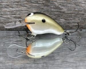 Black Label Balsa - Runt MR - Custom Balsa Crankbait - Smash color