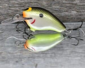 Black Label Balsa - Runt MR - Custom Balsa Crankbait - Plemmons color