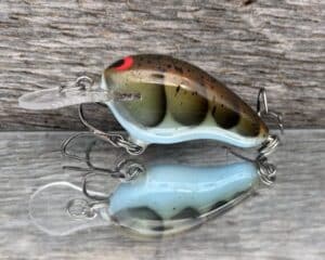Black Label Balsa - Runt MR - Custom Balsa Crankbait - Kenny's Craw color