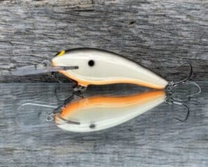 Black Label Balsa - Z II - Custom Balsa Crankbait - Bone Khaki color