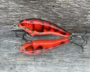 Black Label Balsa - Z II - Custom Balsa Crankbait - Delta Craw color