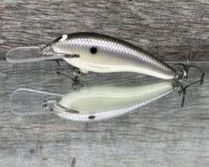 Black Label Balsa - Z II - Custom Balsa Crankbait - Bone Ozark color