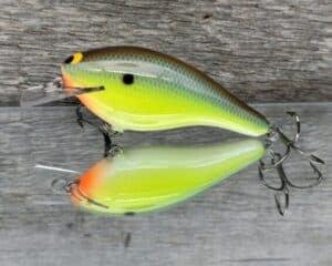 Black Label Balsa - K III Squarebill - Custom Balsa Crankbait - River Bream color