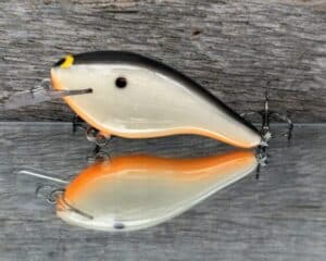 Black Label Balsa - K III Squarebill - Custom Balsa Crankbait - Bone Khaki color