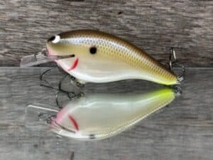 Black Label Balsa - K III Squarebill - Custom Balsa Crankbait - Cliff's Secret color