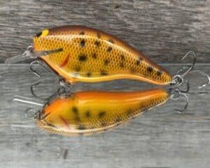 Black Label Balsa - K III Squarebill - Custom Balsa Crankbait - DC9 color