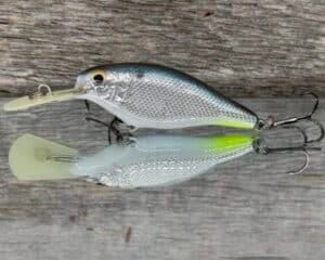 The Lure Forge - CW Shad Balsa Crankbait - Blue Back Herring color