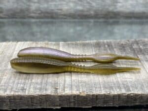 Black Label Custom Soft Plastics - Snapshot 3.8" - Matte Shad 10ct