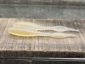 Black Label Custom Soft Plastics - Snapshot 3.8" - French Pearl 10ct