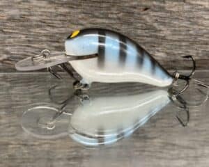 Black Label Balsa - Rumble MR - Custom Balsa Crankbait - Blue Black Back Gill color