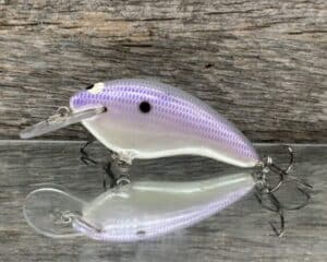 Black Label Balsa - Razor - Balsa Crankbait - Purple Ghost color