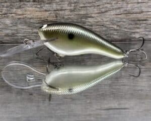 Black Label Balsa - K II - Custom Balsa Crankbait - Money Shad color