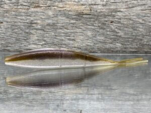 Black Label Custom Soft Plastics - Hi Roller 5" - Matte Shad 5ct