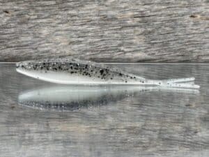 Black Label Custom Soft Plastics - Hi Roller 3.8" - Silver Shad 6ct