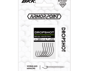 BKK Armor Point Drop Shot Worm Hooks