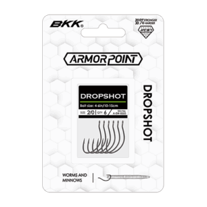 BKK Armor Point Drop Shot Worm Hooks