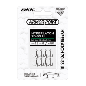 BKK Armor Point Hyperlatch 70-SS UL Treble Hooks