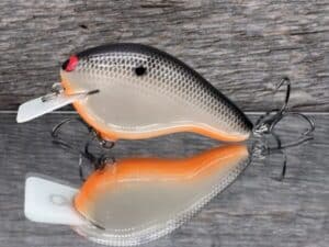 Black Label Balsa - CBS 2 - Custom Balsa Squarebill Crankbait - Bone Khaki color