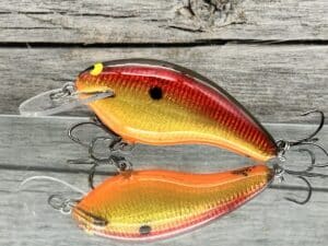 Black Label Balsa - Razor Signature Series - Balsa Crankbait - Foiled Simple Craw color