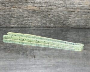 Black Label Custom Soft Plastics - Player Worm 6" - Spot Remover color 16ct