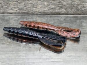 Black Label Custom Soft Plastics - CP Craw 3.75" - Dragon Tongue 8ct