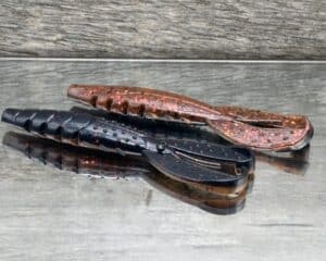 Black Label Custom Soft Plastics - CP Craw 3.75" - Dragon Tongue 8ct