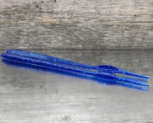 Black Label Custom Soft Plastics - Hollow Point 7" - Sapphire Blue 16ct