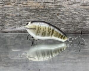 Black Label Balsa - Prowler MR - Custom Balsa Crankbait - Pearl Crappie Color