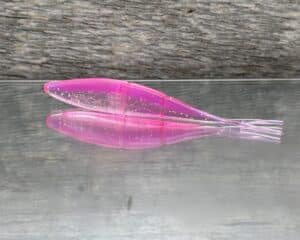Black Label Custom Soft Plastics - Hi Roller 3.8" - Morning Dawn Hologram 6ct