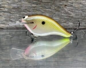 Black Label Balsa - Shiver 7 Shallow - Custom Balsa Crankbait - Cliff's Secret color