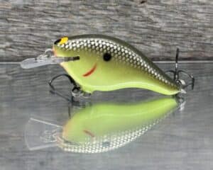 Black Label Balsa - Shiver 5 Shallow - Custom Balsa Crankbait - Moon Shine color