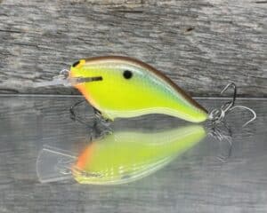 Black Label Balsa - Shiver 5 Shallow - Custom Balsa Crankbait - River Bream color