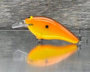 Black Label Balsa - Shiver 7 Shallow - Custom Balsa Crankbait - Simple Craw color