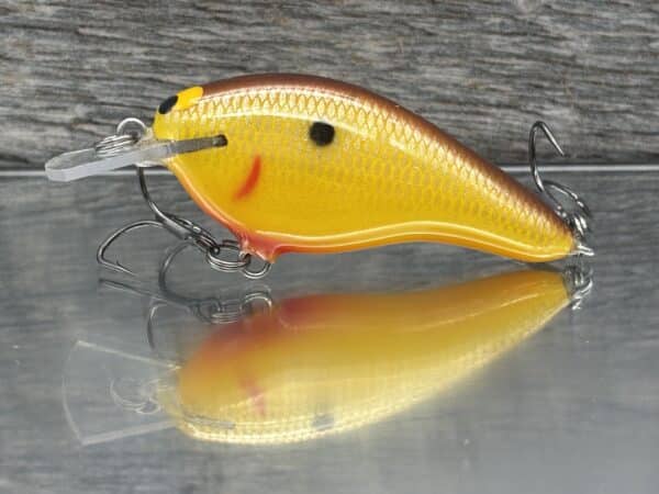 Black Label Balsa - Shiver 7 Shallow - Custom Balsa Crankbait - Bandit Khaki color