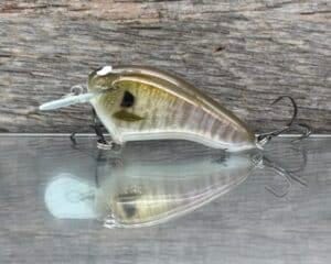 Black Label Balsa - Hickster - Signature Series Crankbait - Foiled Baby Bluegill