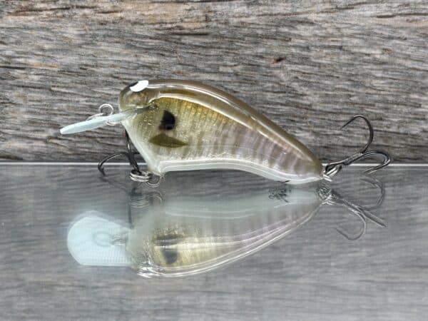 Black Label Balsa – Hickster – Signature Series Crankbait – Foiled Baby Bluegill