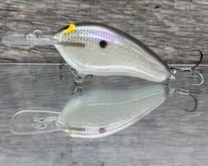 Black Label Balsa - Prowler MR - Custom Balsa Crankbait - Gizzard Shad Foil