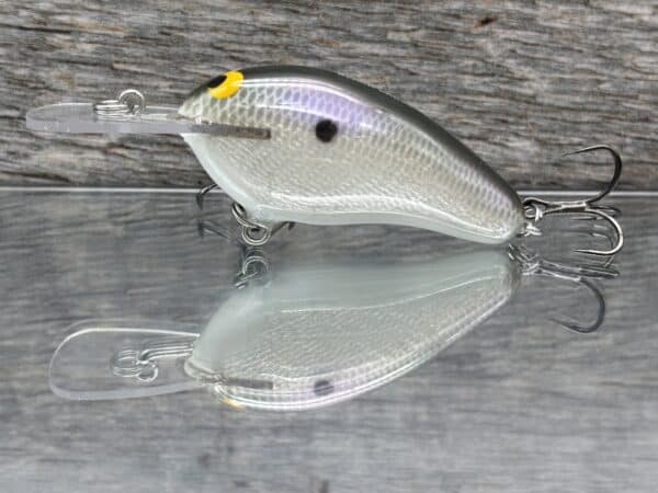 Black Label Balsa – Prowler MR – Custom Balsa Crankbait – Gizzard Shad Foil