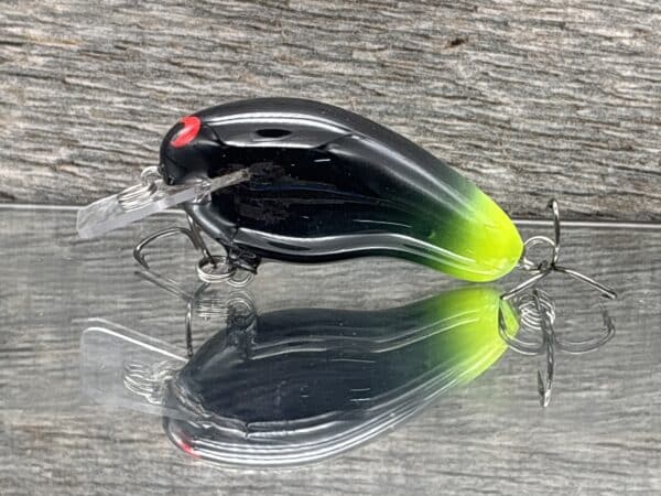 Black Label Balsa – Prowler – Custom Balsa Squarebill Crankbait – Firefly