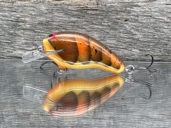 Black Label Balsa – Prowler – Custom Balsa Squarebill Crankbait – Fall Craw Color