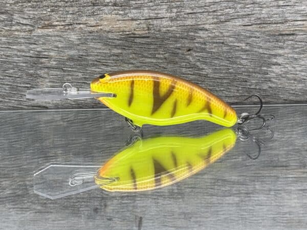 Black Label Balsa – Tapout – Custom Balsa Crankbait -Spring Tiger color