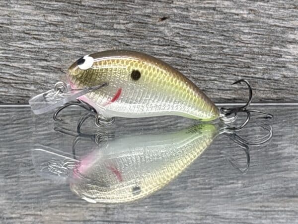 Black Label Balsa – Badger SR Squarebill Signature Series – Custom Balsa Crankbait – Foiled Cliff’s Secret
