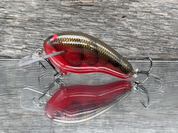 Black Label Balsa – Prowler – Custom Balsa Squarebill Crankbait – Habanero