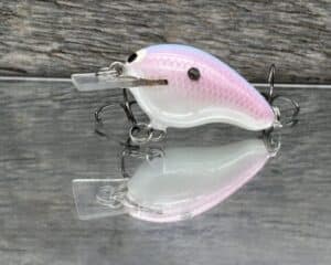 Black Label Balsa - Runt- Custom Balsa Crankbait - Texas Shad Color